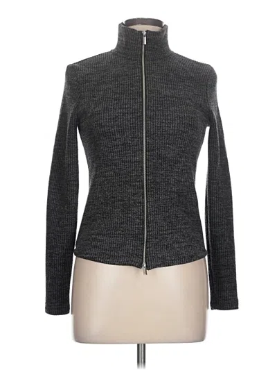 Pre-owned Mng Cardigan Sweater In Gray
