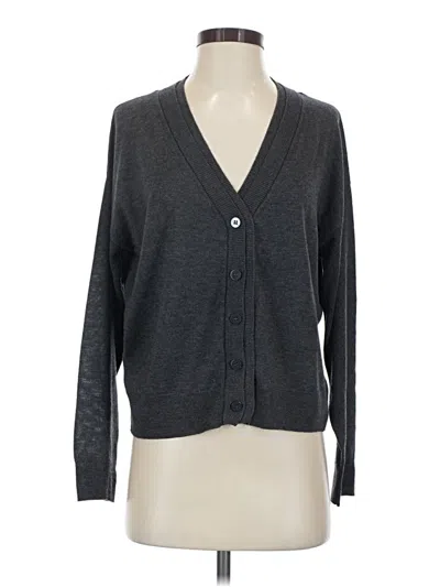 Pre-owned Mng Cardigan Sweater In Gray