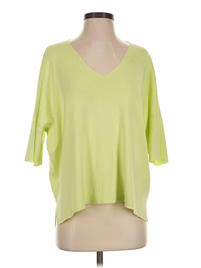 Pre-owned Mng Cardigan Sweater In Green