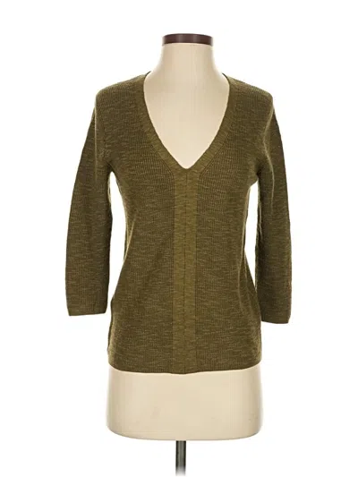 Pre-owned Mng Cardigan Sweater In Green