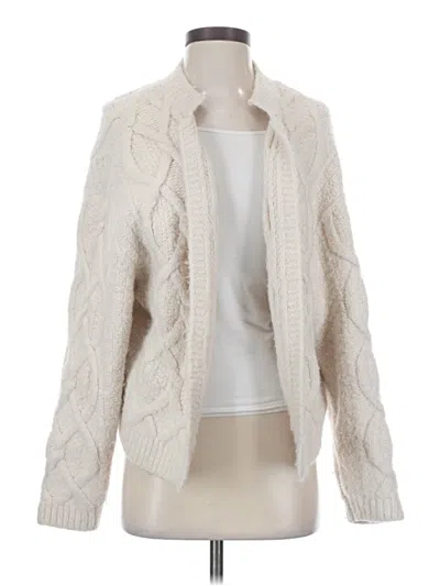 Pre-owned Mng Cardigan Sweater In Ivory