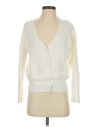 Pre-owned Mng Cardigan Sweater In Ivory
