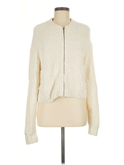 Pre-owned Mng Cardigan Sweater In Ivory