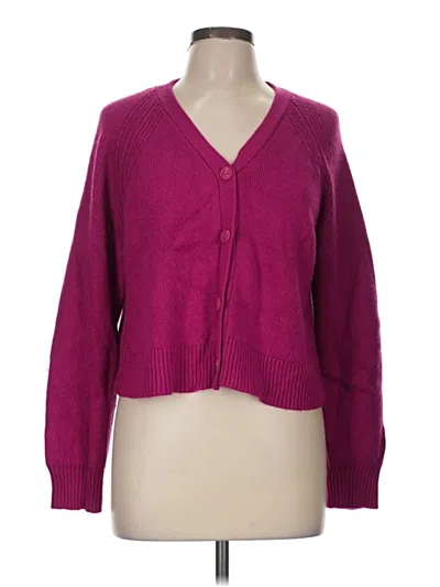 Pre-owned Mng Cardigan Sweater In Pink