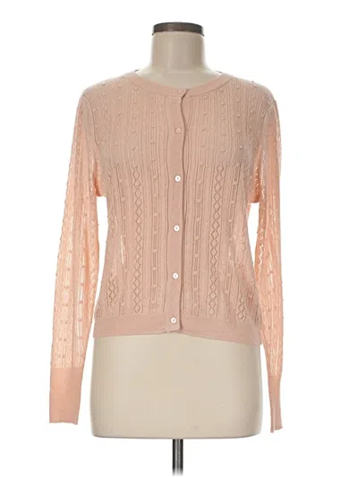 Pre-owned Mng Cardigan Sweater In Pink