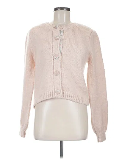 Pre-owned Mng Cardigan Sweater In Pink