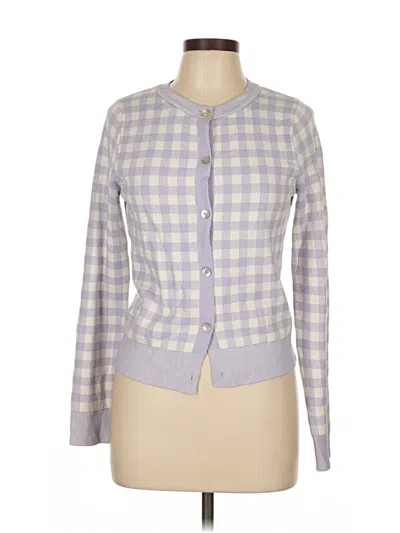 Pre-owned Mng Cardigan Sweater In Purple