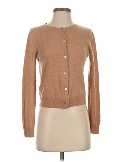 Pre-owned Mng Cardigan Sweater In Tan