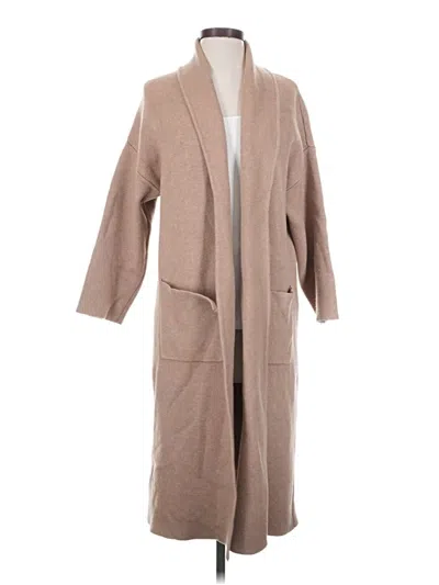 Pre-owned Mng Cardigan Sweater In Tan