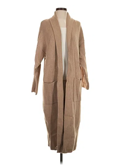 Pre-owned Mng Cardigan Sweater In Tan