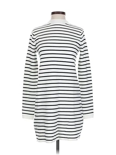 Pre-owned Mng Cardigan Sweater In White