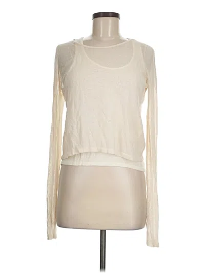 Pre-owned Mng Cardigan Sweater In White