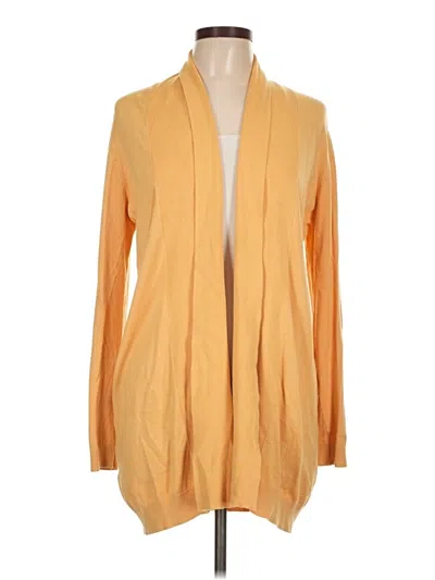 Pre-owned Mng Cardigan Sweater In Yellow