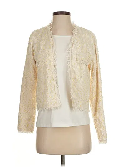 Pre-owned Mng Cardigan Sweater In Yellow