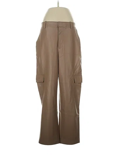 Pre-owned Mng Cargo Pants In Tan