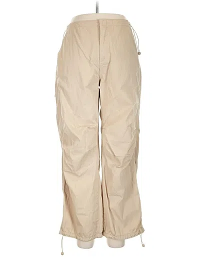 Pre-owned Mng Cargo Pants In Tan