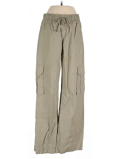 Pre-owned Mng Cargo Pants In Tan