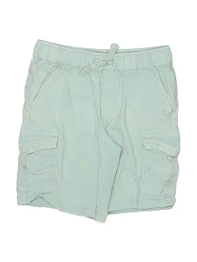 Pre-owned Mng Kids' Cargo Shorts In Green
