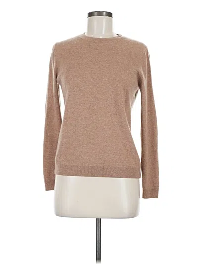 Pre-owned Mng Cashmere Pullover Sweater In Brown