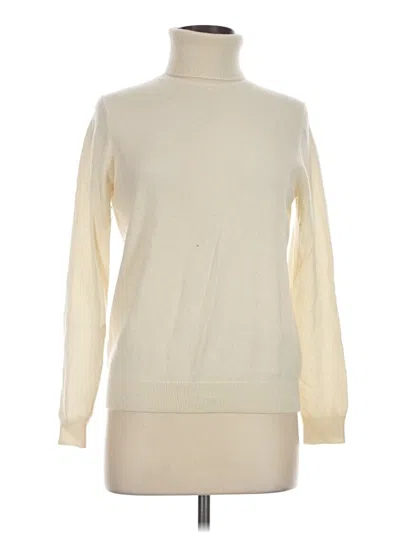Pre-owned Mng Cashmere Pullover Sweater In Ivory