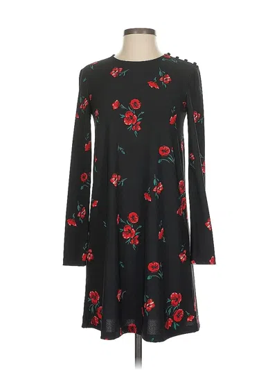 Pre-owned Mng Casual Dress In Black