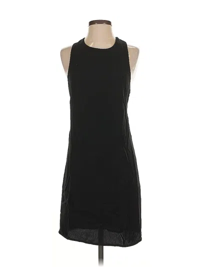 Pre-owned Mng Casual Dress In Black