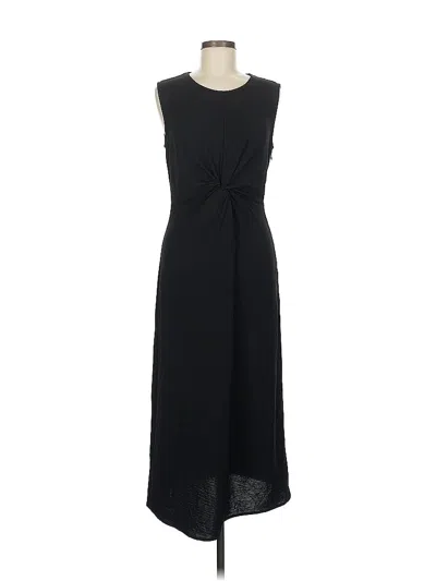 Pre-owned Mng Casual Dress In Black