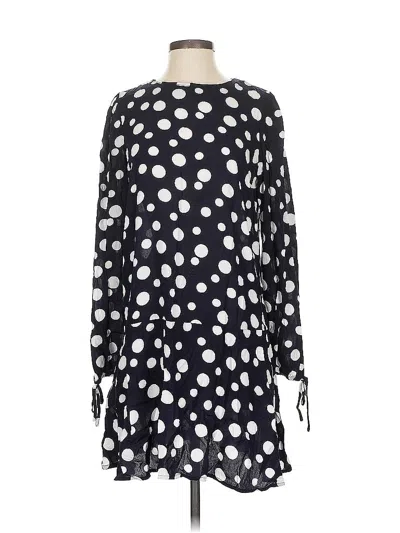 Pre-owned Mng Casual Dress In Black