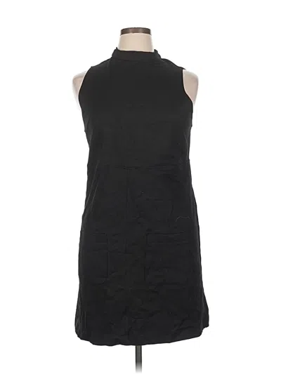 Pre-owned Mng Casual Dress In Black