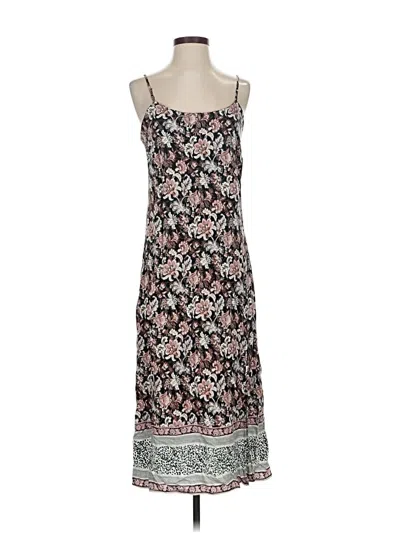 Pre-owned Mng Casual Dress In Black