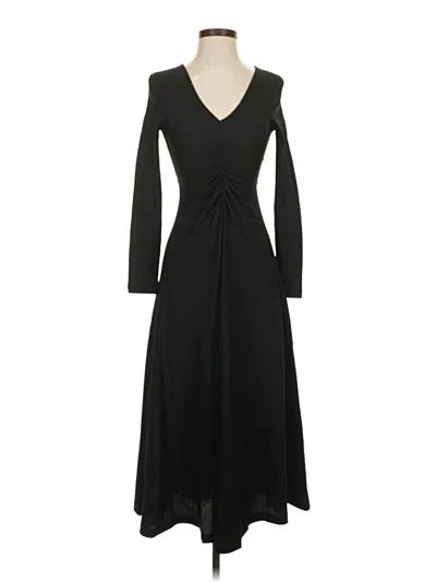 Pre-owned Mng Casual Dress In Black