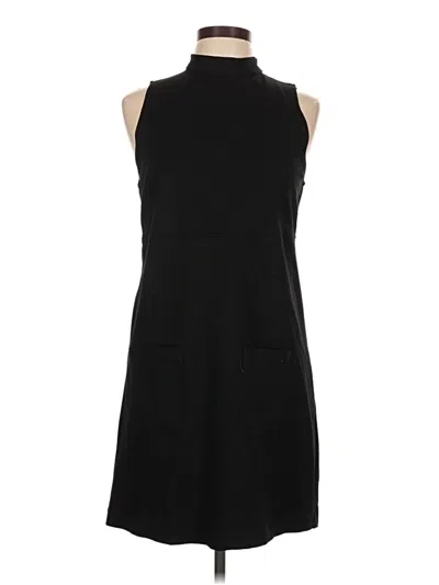 Pre-owned Mng Casual Dress In Black