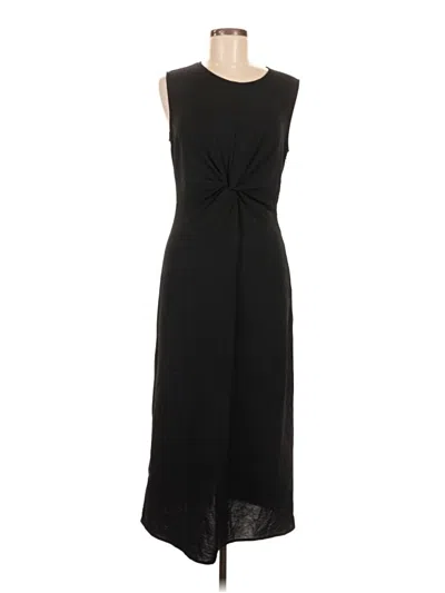 Pre-owned Mng Casual Dress In Black