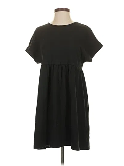 Pre-owned Mng Casual Dress In Black