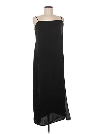 Pre-owned Mng Casual Dress In Black