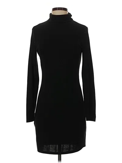 Pre-owned Mng Casual Dress In Black
