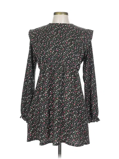 Pre-owned Mng Casual Dress In Black