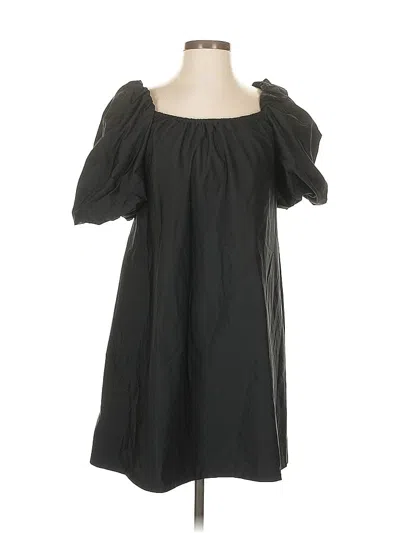 Pre-owned Mng Casual Dress In Black