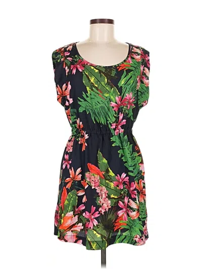 Pre-owned Mng Casual Dress In Black