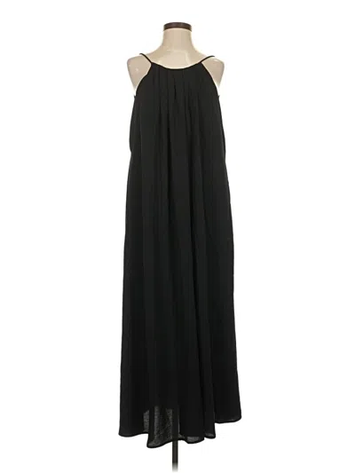 Pre-owned Mng Casual Dress In Black
