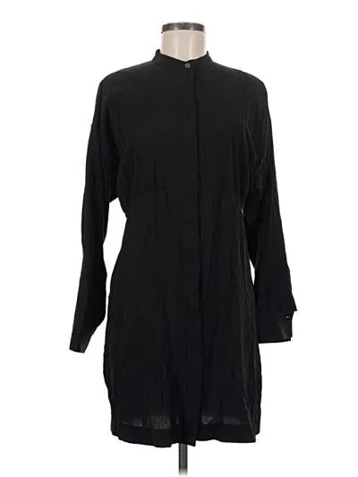 Pre-owned Mng Casual Dress In Black