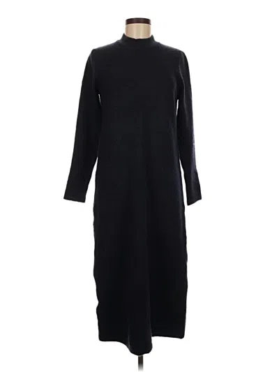 Pre-owned Mng Casual Dress In Black