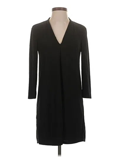 Pre-owned Mng Casual Dress In Black