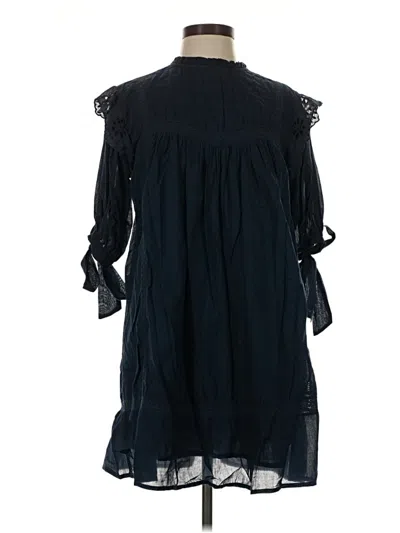 Pre-owned Mng Casual Dress In Black