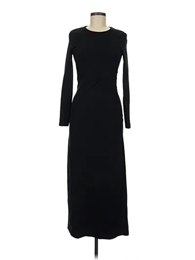 Pre-owned Mng Casual Dress In Black