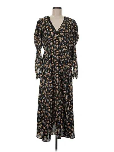 Pre-owned Mng Casual Dress In Black