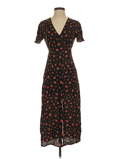Pre-owned Mng Casual Dress In Black