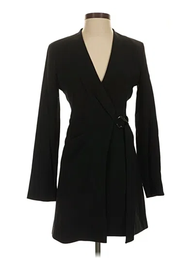 Pre-owned Mng Casual Dress In Black