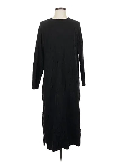Pre-owned Mng Casual Dress In Black