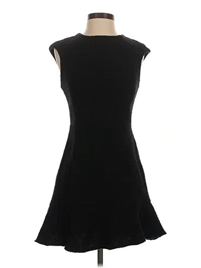 Pre-owned Mng Casual Dress In Black